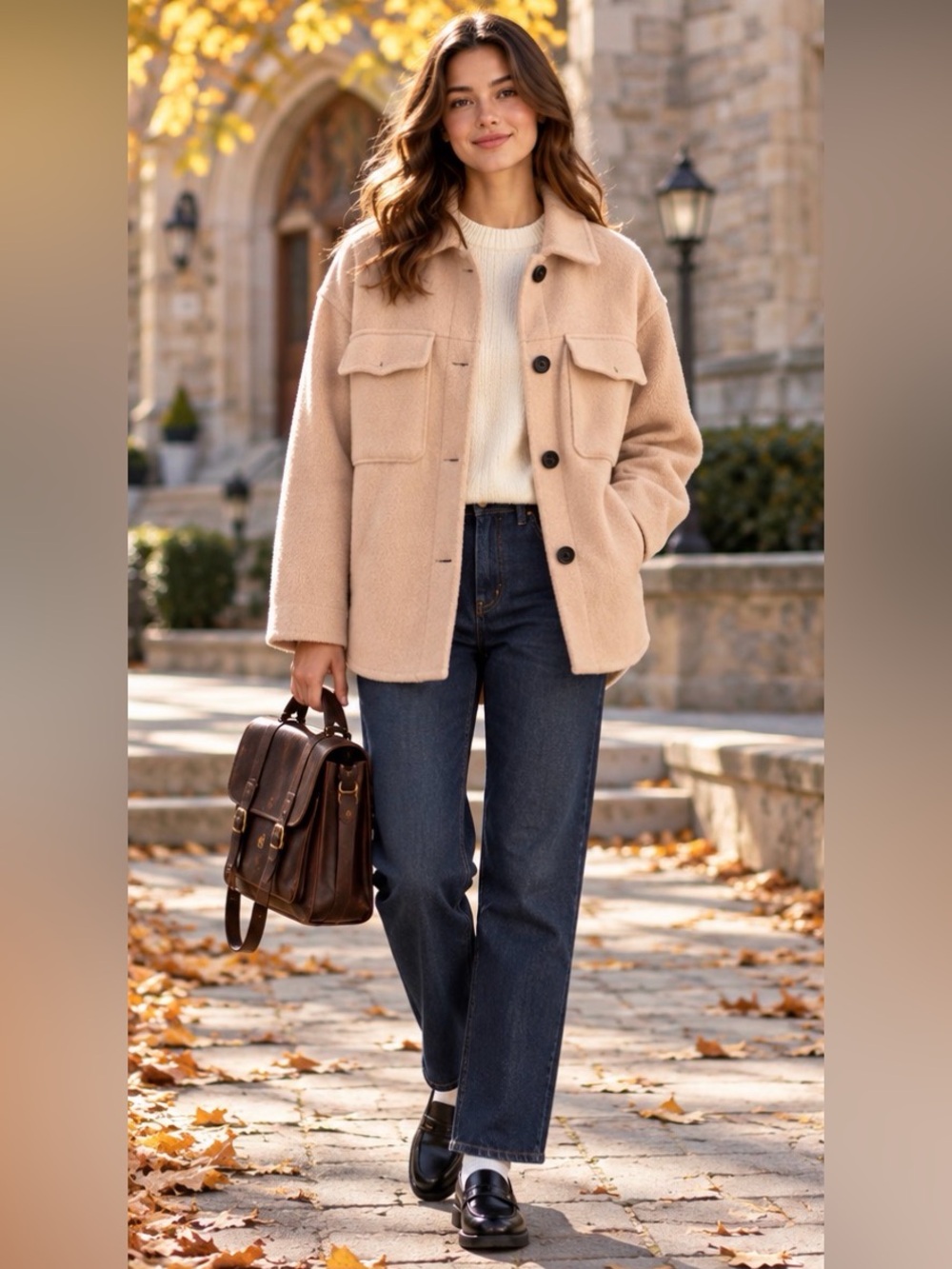 Thakoon Cream Utility Jacket